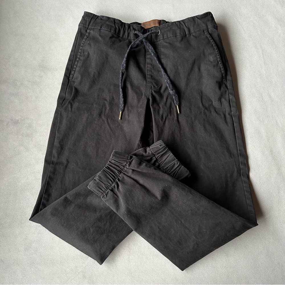 Tainted Denim ~ Canvas Jogger ~ Men’s 28 Waist ~ Black